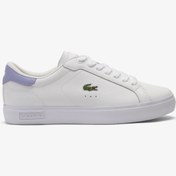 Resim Lacoste Women's Powercourt Leather Sneakers 
