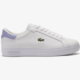 Resim Lacoste Women's Powercourt Leather Sneakers 