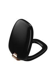 Resim Vitra Plural Klozet Kapağı, Bakır Renk Metal Menteşeli, Yavaş Kapanır, Kolay Sökülebilir, Mat Siyah, 126-483-029 