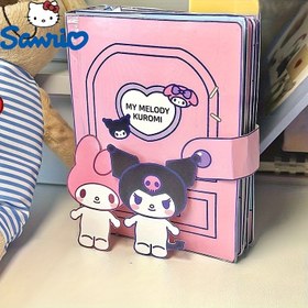 Resim Sanrio Silent Book Yaratıcı Stickerler - for Kuromi ve Anime Karakter Temalı, Renkli Kağıt Stickerler DIY El Sanatları, Sessiz Kitap Yapımı, Arkadaşlar İçin Mükemmel Hediye, Sevimli Stickerler, El Sanatları Projeleri, Canlı Tasarımlar, Sanatsal Kalite 