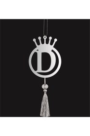 Resim Lizpo Decor D Harfi Tasarım Çift Taraflı Ayna D Yazılı Harf Ayna Pleksi Araba Dikiz Aynası Süsü 