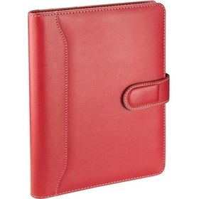 Resim Organizer Ajanda Tarihsiz Çizgili 20x26 CM - Kırmızı 