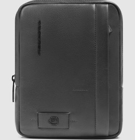 Resim Piquadro Siyah Erkek Deri Postacı Çantası CA3084W137 