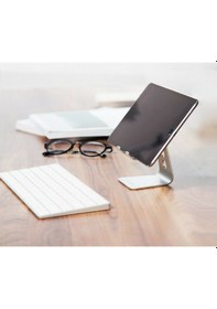 Resim Metal Telefon Tablet Stand Masaüstü Ayarlanabilir Dock Standı 