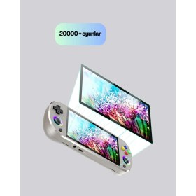 Resim Rgb Işıklı Joystickli El Tipi Oyun Cihazı 