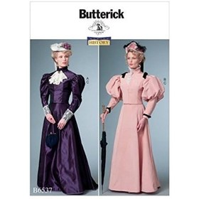 Resim Butterick Kadın Victoria Gömlek Ve Etek Kostüm Dikiş Deseni, Bedenler 6-14 
