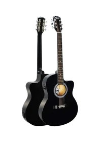 Resim Midex Rg-560bk Pack Siyah Elektro Akustik Gitar Full Set Ekolayzerli 40 İnç 4/4 Yetişkin 