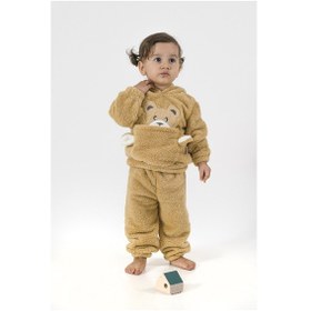 Resim Welsoft Peluş Unisex Kışlık Bebek Takımları Çocuk Giyim Bebek Kıyafeti Çocuk Kostümü Welsoft Takım Tkmwls 001 
