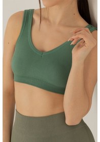 Resim Miorre Dikişsiz Desteksiz Spor Sütyeni 