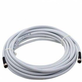 Resim NcpLine Rg6 U4 50 Mt 50 Metre Hazır F Konnekötrlü Çanak Uydu Anten Kablosu 