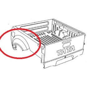 Resim Tata Xenon Arka Çamurluk Sol 289470300105 