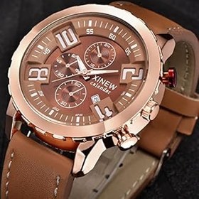 Resim Generisch Saatler Erkek Erkek Kuvars Kol Saati Analog Tarih Günü Ordu Spor Siyah Lüks Çocuk Kol Saati Vintage 