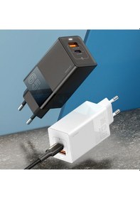Resim Kuulaa 65W Gan Hızlı Şarj Aletı Qc-Pd 3.0 Hızlı Apple Uyumlu MacBook Pro Şarj 
