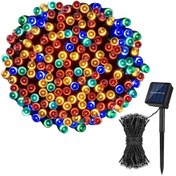 Resim Ins Açık Su Geçirmez Güneş Enerjili Işık Dizisi Led Toprak Fişi Peyzaj Işıkları 8 Fonksiyonlu Güneş Festivali Dekoratif Bahçe Işıkları Renkli Sekiz Fonksiyon 102 Metre 1000 Işık Diğer 