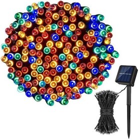 Resim Ins Açık Su Geçirmez Güneş Enerjili Işık Dizisi Led Toprak Fişi Peyzaj Işıkları 8 Fonksiyonlu Güneş Festivali Dekoratif Bahçe Işıkları Renkli Sekiz Fonksiyon 52 Metre 500 Işık Diğer 