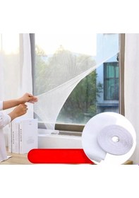 Resim Pencere Cam Sineklik-beyaz 150 Cm X 100 Cm +5m Bant Lisinya Çok Renkli 