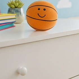 Resim Rozitoys Peluş Basketbol Topu Oyuncak Yastık Dekoratif Spor Figürü Hediyelik Eşya 