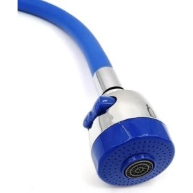 Resim Buffer® Oynar Başlıklı Tasarruflu Kubar Musluk Borusu ve Başlığı Mavi 