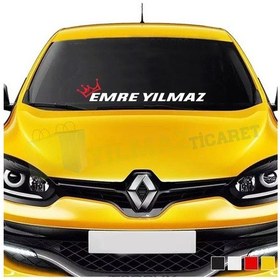 Resim Kişiye Isme Size Özel Kral Taç Oto Sticker Araç Araba Etiket 
