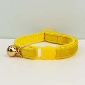 Resim Cat collar Safety Bell cat collar 92726 - YELLOW Collar / L 