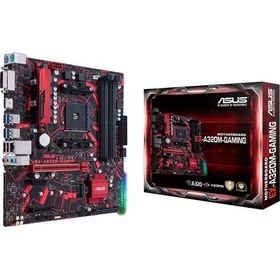 Resim Asus EX-A320M-GAMING AMD A320 3200 MHz (OC) DDR4 Soket AM4 mATX Anakart Asus