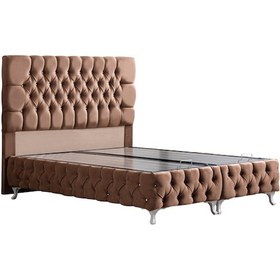 Resim Setaymobilya Baza, Cappy Açık Kahve Mdf Baza + Başlık Seti, Setay 