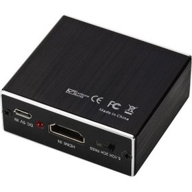 Resim HDMI Uyumlu Ses Extractor Stereo Extractor Converter Optik Toslink Spdıf HDMI Uyumlu Ses Splitter Adaptörü | HDMI Kabloları (Yurt Dışından) 