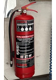 Resim 6 Kg Kuru Kimyevi Tozlu 2 'li Paket Yangın Söndürme Tüpü 