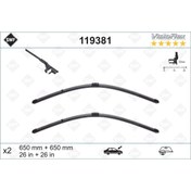 Resim Valeo SILECEK SUPURGESI TAKIMI 650mm / 650mm MERCEDES C219 W211 S211 . PORSCHE CAYENNE . VW TOUAREG DRSTR 