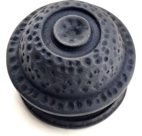 Resim Skygo Antika Tarz Dekoratif Pirinç Gözlü Kapı Tokmağı - 78mm Çap, Oksit 