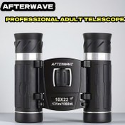 Resim 10X22 Yüksek Güçlü Dürbünler | Dayanıklı Kauçuk Malzeme, Yüksek Çözünürlüklü Yakınlaştırma Uzun Mesafe, Akıllı Telefon Tutucu | Konser Optiği, Dürbün Telefon Tutucu, Açık Hava Seyahat, Kamp ve Konser 