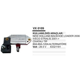 Resim Konjektor 24V Marelli New Holland Iveco Strallis 504631672 