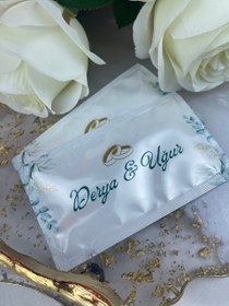 Resim Kişiye Özel Baskılı Islak Mendil 20 Adet 