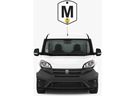 Resim Etiketçilere Özel M Cam Süsü Pleksi Vantuzlu Arma 