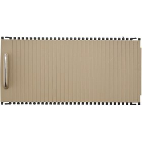 Resim Anjiexun Araba İç Mekan Orta Konsol Stor Perde Kapağı Bej 