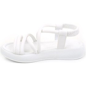 Resim Castle Black 35243 Rahat Taban Günlük Kadın Sandalet 001 