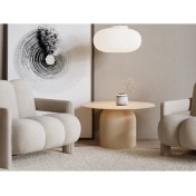 Resim Echo Furniture Hardy Tablalı Fildişi Sehpa 