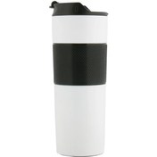 Resim S-Link French Press, Paslanmaz Çelik Termos Kupa Bardak 500 ml Beyaz 