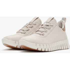 Resim Ecco Kadın Bej Sneaker 