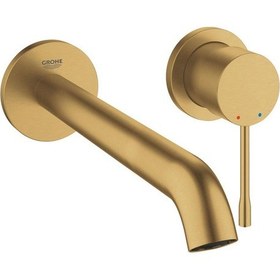 Resim Grohe 29193gn1 Essence İki Lavabo Bataryası L-boyut Brushed Cool Sunrise Altın 