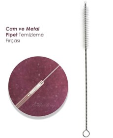 Resim Emrah Gültekin 1 Adet Pipet Temizleme Fırçası Pratik Bükülebilir Temizlik Fırçası Klavye Temizleme Fırçası Beyaz 