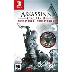Resim Asassins Creed 3 Remastered Nintendo Switck Oyun 