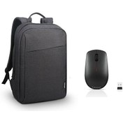 Resim 400 Kablosuz Mouse GY50R91293 - GX40Q17225 15.6" Toploader B210 Notebook Sırt Çantası Siyah Lenovo