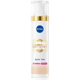 Resim Nivea Luminous Koyu Leke Karşıtı CC Krem Açık Ton 40 ml 