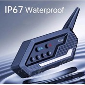 Resim Bfs Bt62 Motosiklet Kask Kulaklığı Bluetooth Intercom 2 Intercom Bağlantılı 