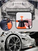 Resim Basınçlı Oto Yıkama Şampuan Püskürtücü Bahçe Sprey Şişesi Bitki Çiçek Sulama Ilaçlama Pompası Klima 