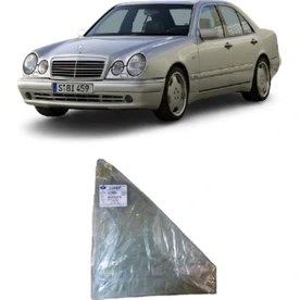 Resim Mercedes E 200-W 210E Kasa Sol Arka Kelebek Camı 