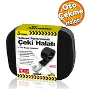 Resim Araba Araç Otomobil Oto Spanzet Sapan Çeki Halatı Çantalı Lüx Tip 