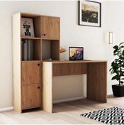 Resim Mezza 1994 Silence Kitaplık - Çalışma Masası Takımı Sepet Renk 