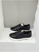 Resim Mammamia D25YA-3525 LASTİK BAĞCIKLI HAKİKİ DERİ SNEAKER SPOR AYAKKABI KADIN 